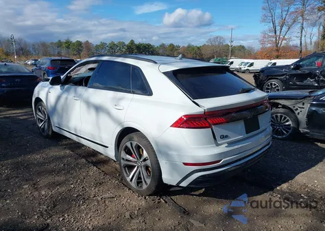2020 Audi Q8 Premium Plus 55 Tfsi Quattro Tiptronic from USA, damaged, VIN WA1EVAF10LD013884